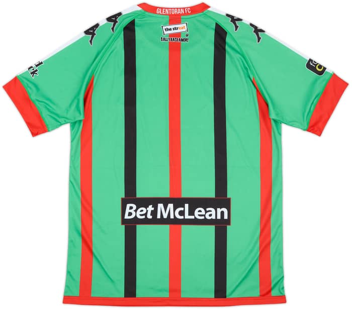 2017-18 Glentoran Home Shirt - 10/10 - (XL)