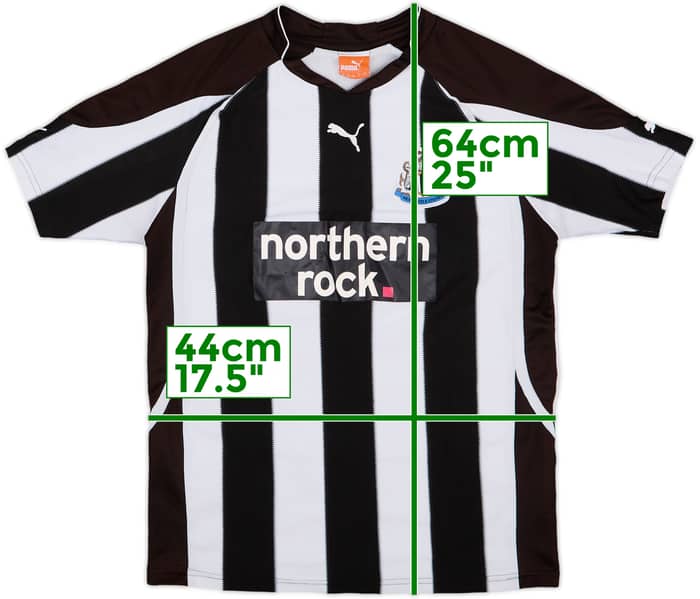 2010-11 Newcastle Home Shirt - 7/10 - (XL.Boys)