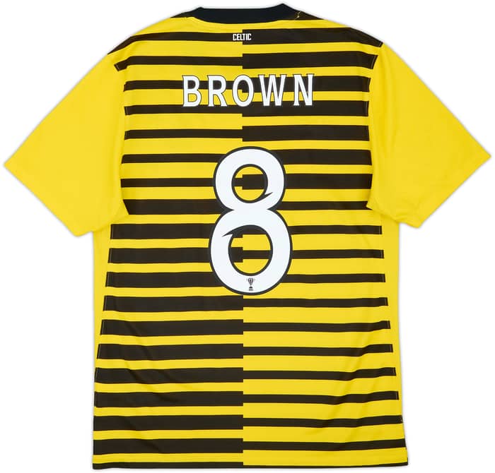2011-12 Celtic Third Shirt Brown #8 - 7/10 - (S)