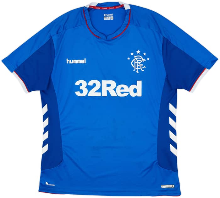 2018-19 Rangers Home Shirt - 7/10 - (XXL)