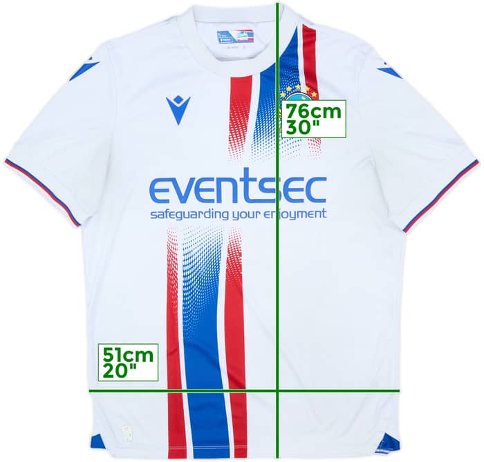 2023-24 Linfield Away Shirt - 5/10 - (XL)