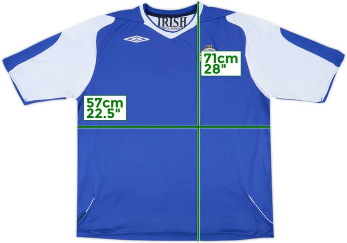 2006-08 Northern Ireland Away Shirt - 7/10 - (XXL)