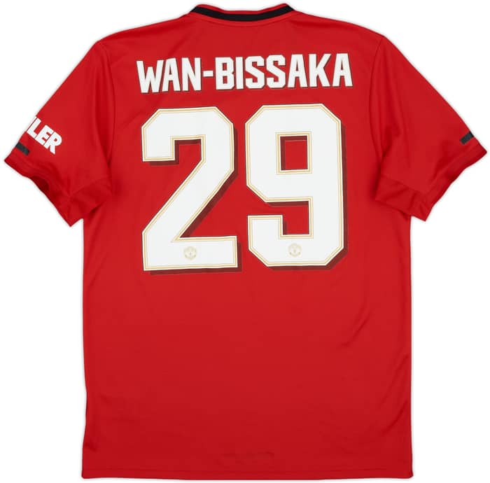 2019-20 Manchester United Home Shirt Wan-Bissaka #29 - 9/10 - (M)