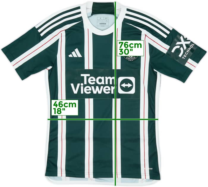 2023-24 Manchester United Away Shirt - 10/10 - (S)