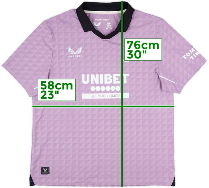 2021-22 Rangers '150 Years Anniversary' Third Shirt - 8/10 - (XXL)