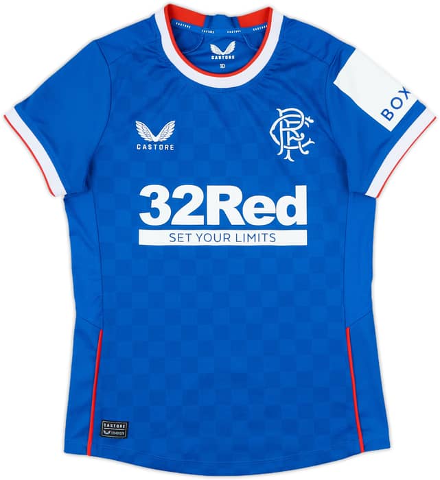 2022-23 Rangers Home Shirt - 9/10 - (Women's S)