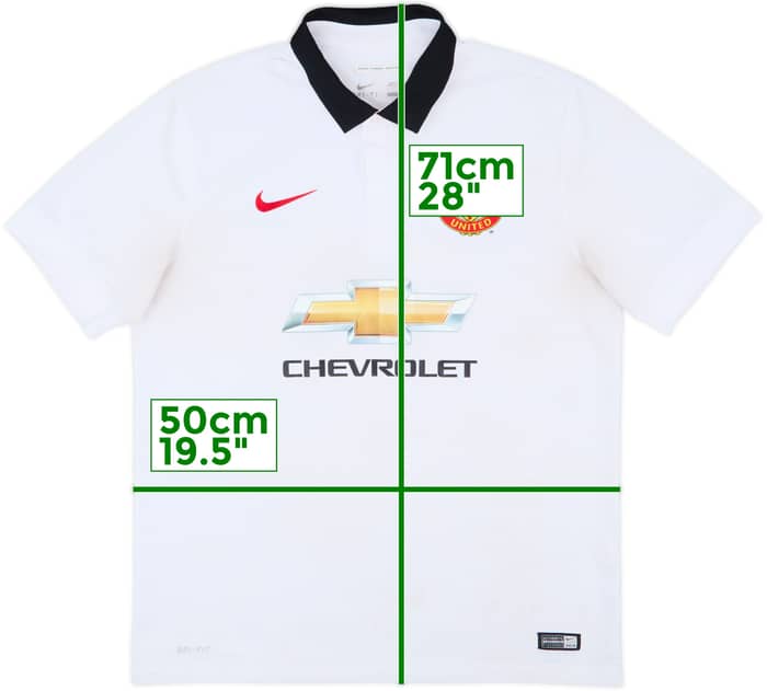 2014-15 Manchester United Away Shirt - 5/10 - (L)