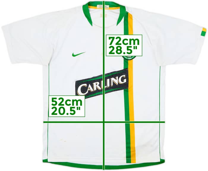 2006-08 Celtic European Shirt - 5/10 - (M)