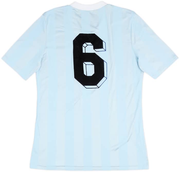 1985-86 Uruguay Match Issue Home Shirt #6