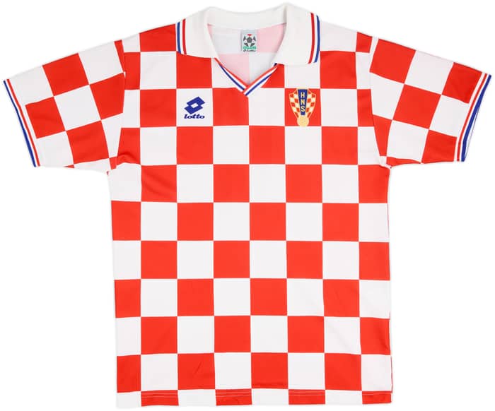 1996-98 Croatia Maillot Domicile #10 - 8/10 - (L)