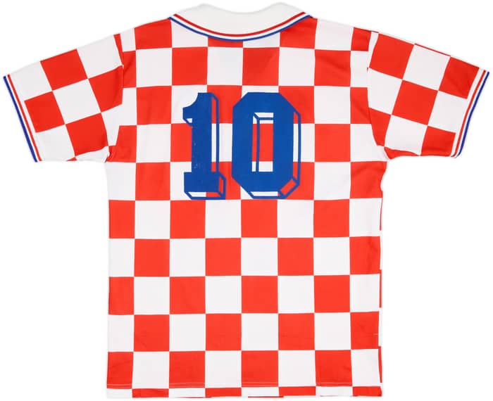 1996-98 Croatia Maillot Domicile #10 - 8/10 - (L)