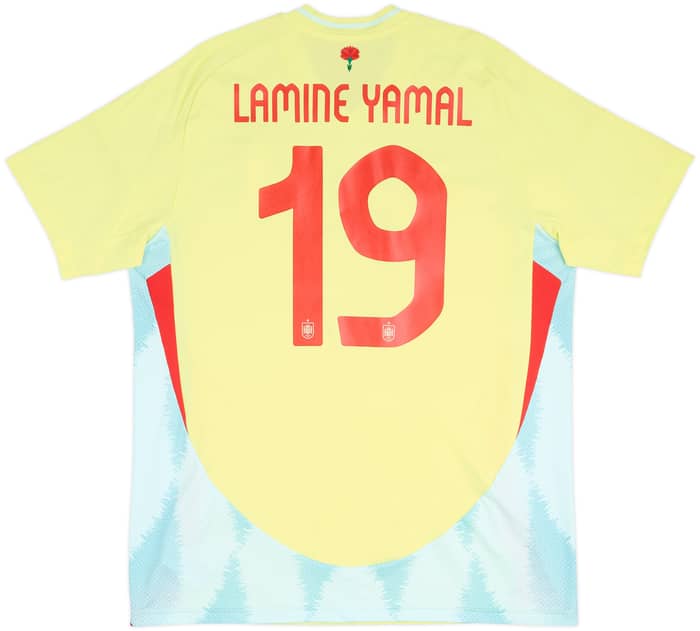 2024-25 Spain Away Shirt Lamine Yamal #19 - 10/10 - (XL)