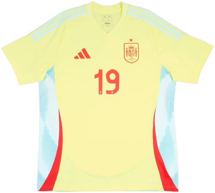 2024-25 Spain Away Shirt Lamine Yamal #19 - 10/10 - (XL)
