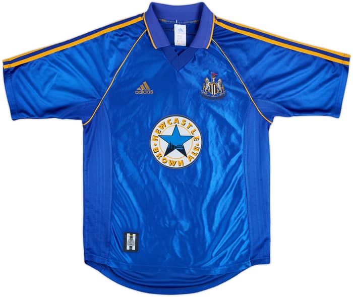 1998-99 Newcastle Away Shirt Shearer #9 - 8/10 - (M)