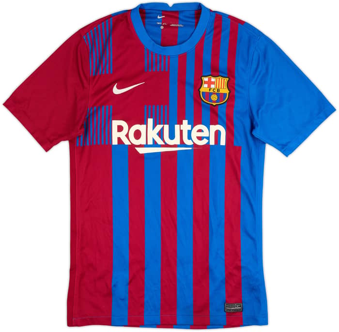 2021-22 Barcelona Home Shirt - 5/10 - (S)