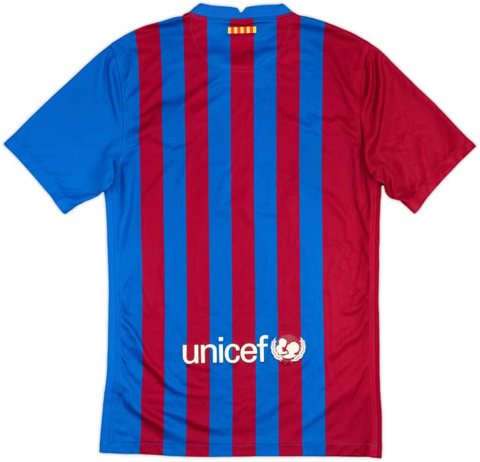 2021-22 Barcelona Home Shirt - 5/10 - (S)