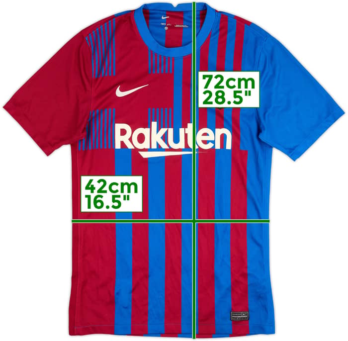 2021-22 Barcelona Home Shirt - 5/10 - (S)