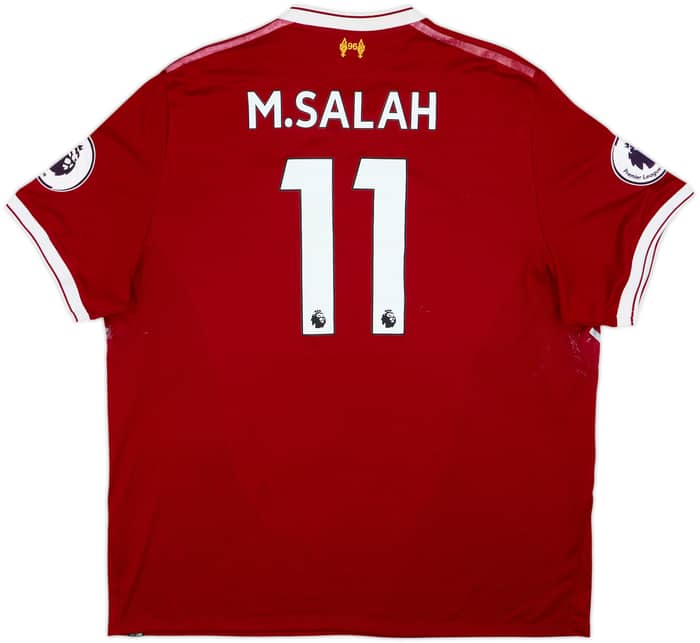 2017-18 Liverpool 125 Years Home Shirt M.Salah #11 - 4/10 - (XXL)