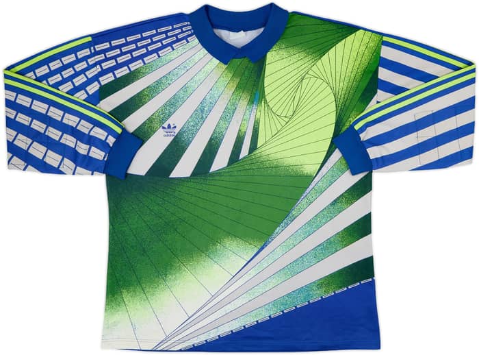 1990-92 adidas GK Template Shirt (Marseille) #1 - 7/10 - (XL)