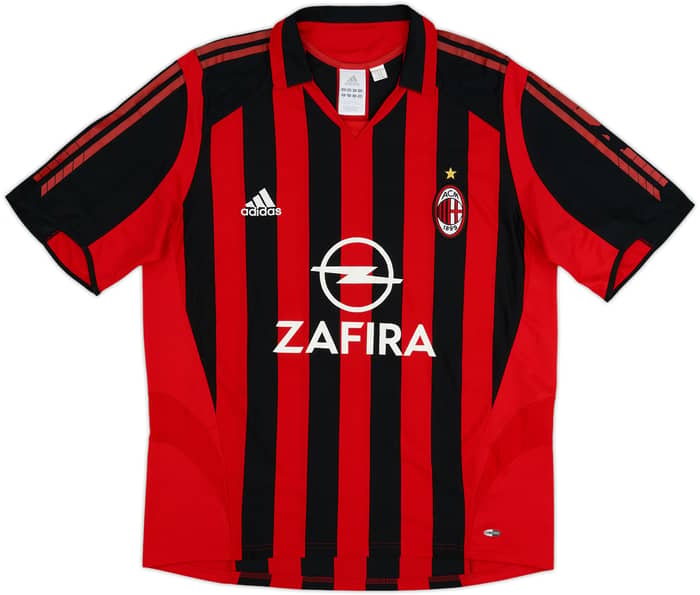 2005-06 AC Milan Home Shirt Maldini #3 - 5/10 - (L)