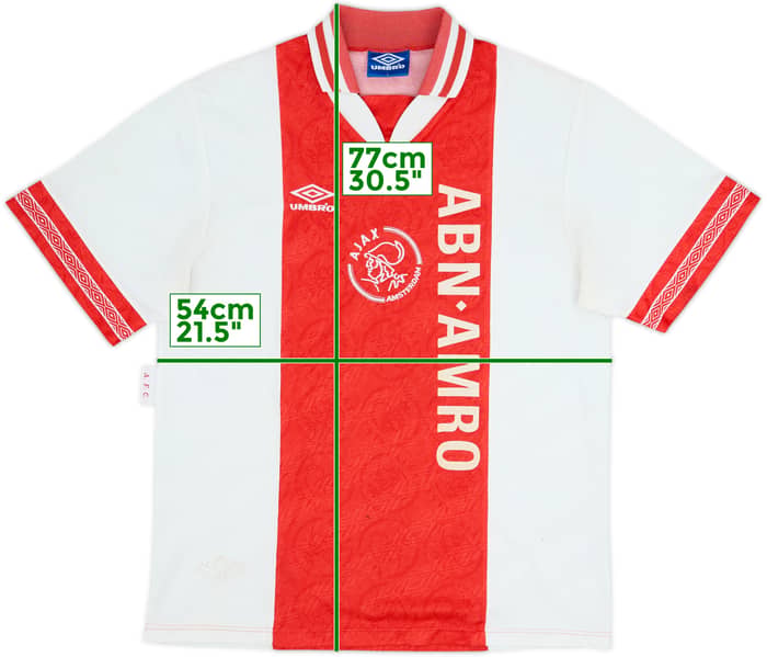 1994-95 Ajax Home Shirt - 6/10 - (L)