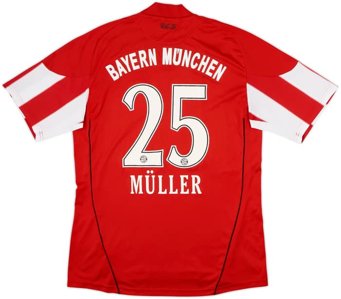 2010-11 Bayern Munich Home Shirt Muller #25 - 5/10 - (M)