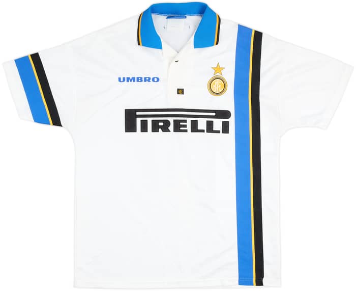 1997-98 Inter Milan Away Shirt Ronaldo #10 - 8/10 - (L)