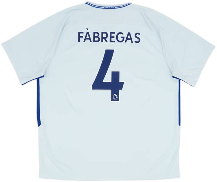 2017-18 Chelsea Away Shirt Fabregas #4 - 9/10 - (XXL)