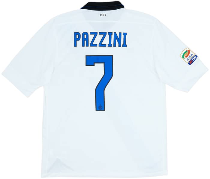 Camiseta de visitante del Inter Milan 2011-12 Pazzini #7 - 5/10 - (L)