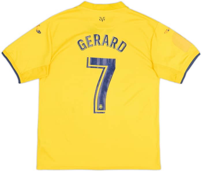 2021-22 Villarreal Home Shirt Gerard #7 - 4/10 - (L)