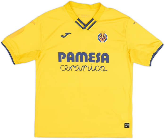 2021-22 Villarreal Home Shirt Gerard #7 - 4/10 - (L)