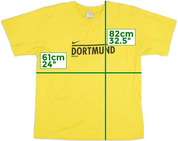 2004-05 Borussia Dortmund Nike Cotton Tee - 5/10 - (XXL)