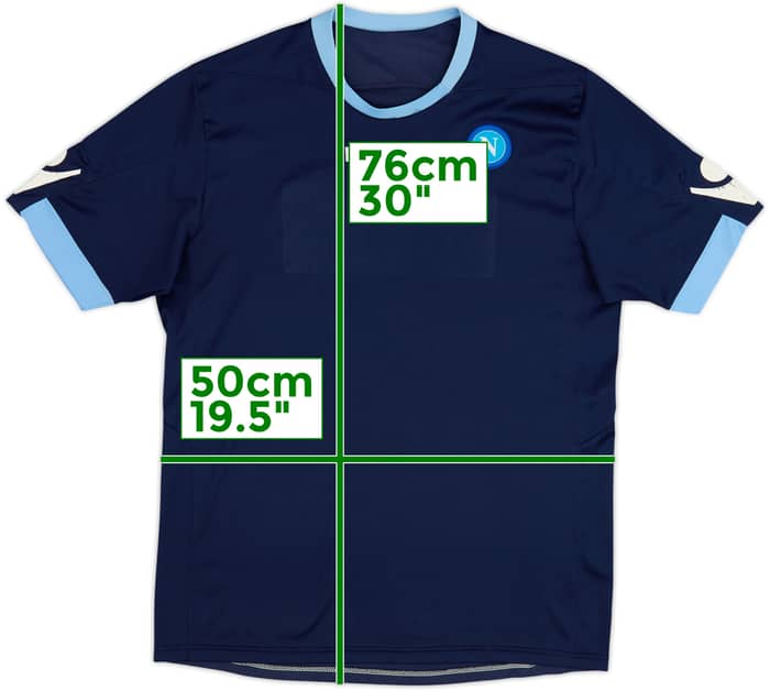 Camiseta de la tercera equipación del Napoli 2010-11 - 4/10 - (M)