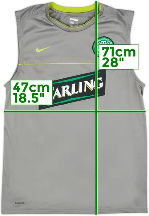 2008-09 Celtic Nike Training Vest - 9/10 - (M)