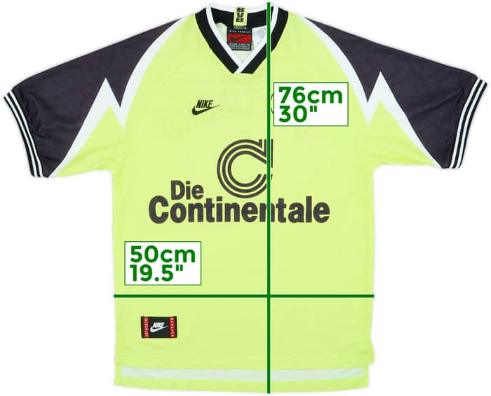 1995-96 Borussia Dortmund Home Shirt - 8/10 - (M)