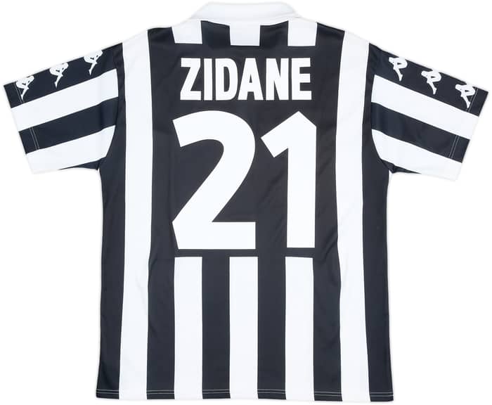 1999-00 Juventus Basic Home Shirt Zidane #21 - 7/10 - (M)