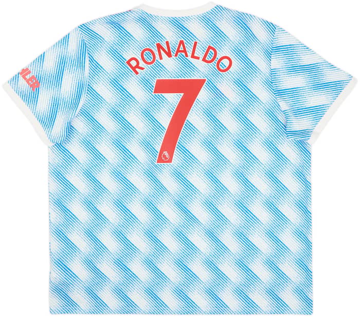Camiseta de visitante del Manchester United 2021-22 Ronaldo #7 - 10/10 - (3XL)