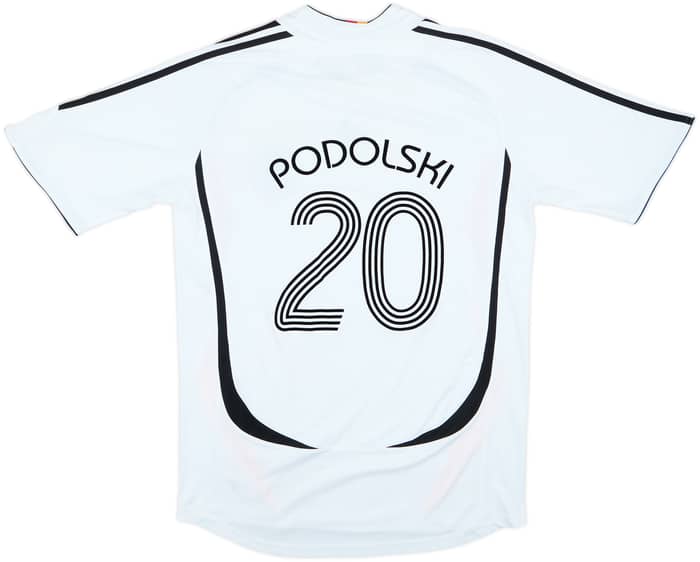2005-07 Alemania Camiseta Local Podolski #20 - 8/10 - (M)