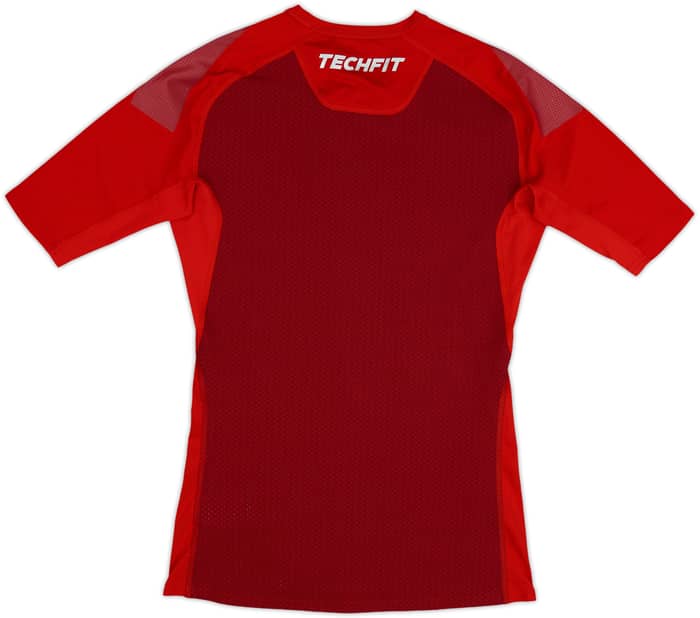2015-16 Bayern Munich adidas TechFit Capa base de compresión - 8/10 - (L)