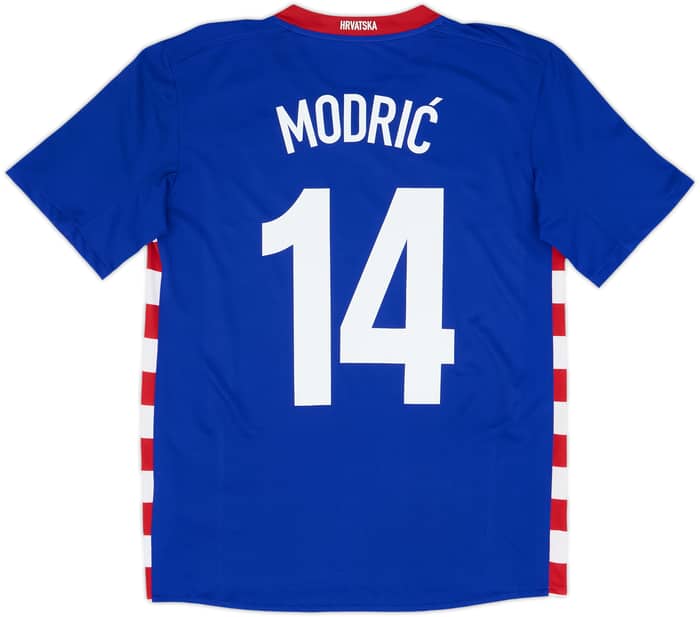 2007-09 Croatia Maillot Extérieur Modric #14 - 10/10 - (S)