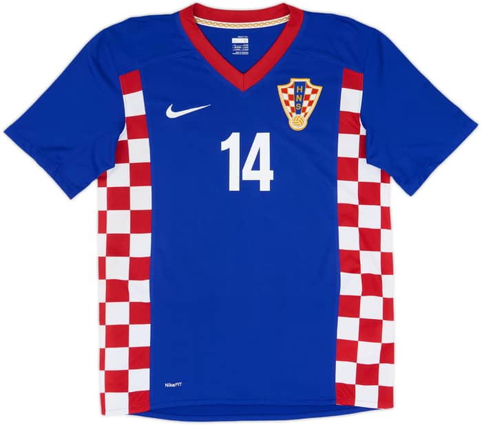 2007-09 Croatia Maillot Extérieur Modric #14 - 10/10 - (S)