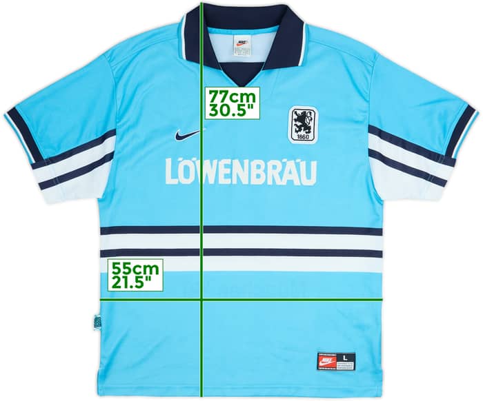 1997-98 1860 Munich Home Shirt - 7/10 - (L)