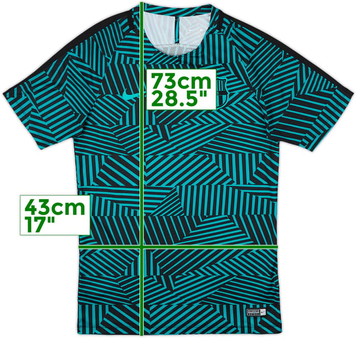 2016-17 Barcelona Nike Training Shirt - 9/10 - (S)