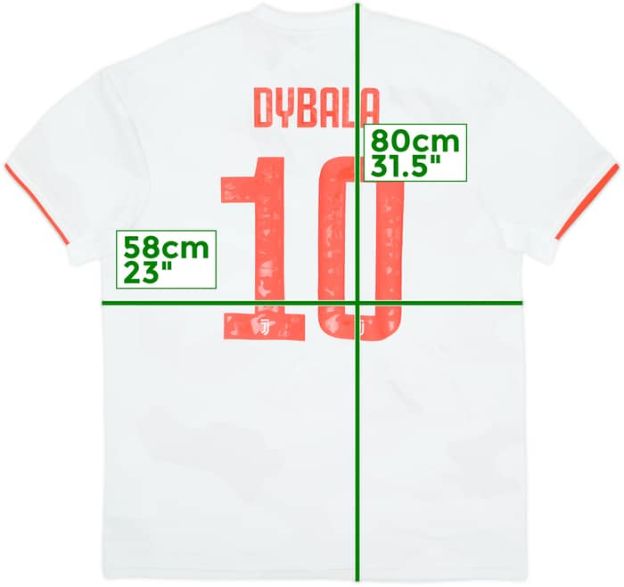 2019-20 Juventus Away Shirt Dybala #10 - 10/10 - (XL)