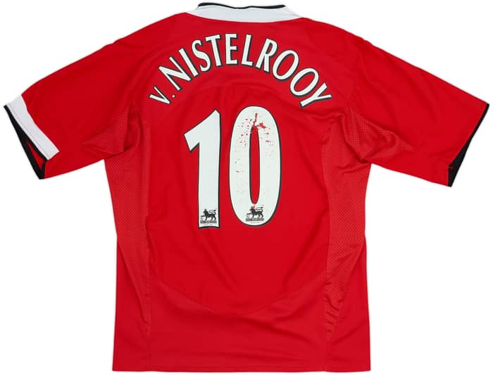 2004-06 Manchester United Home Shirt v. Nistelrooy #10 - 5/10 - (S)