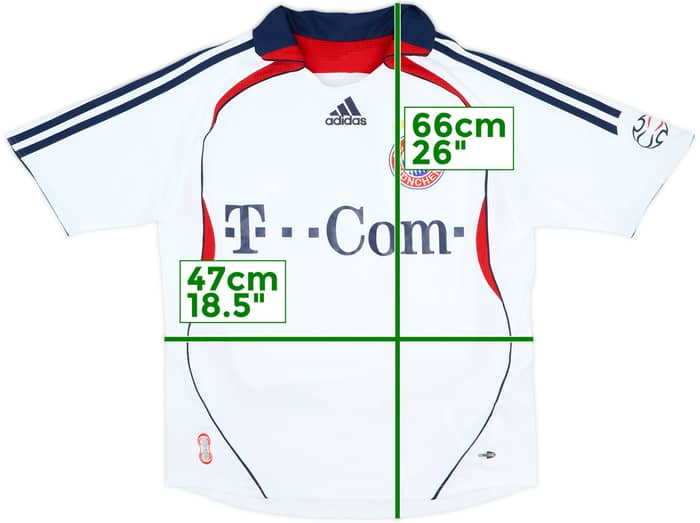 2006-07 Bayern Munich Away Shirt - 8/10 - (L.Boys)