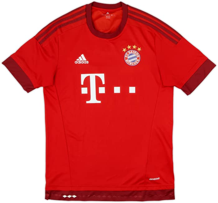 2015-16 Bayern Munich 'Signed' Home Shirt Vidal #23 - 7/10 - (M)