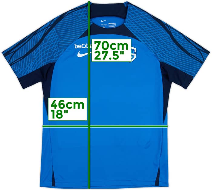 Camiseta Nike versión jugador de entrenamiento del Genk 2023-24 #8 (Heynen) - 8/10 - (L)