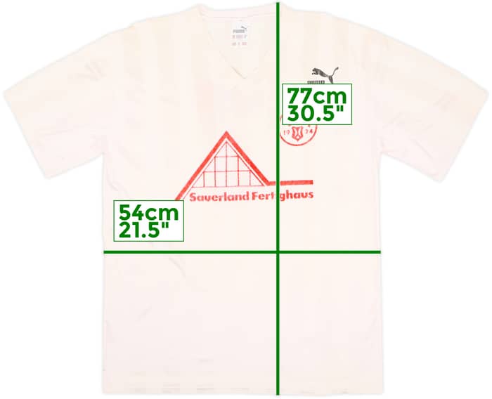 1980s Puma Template Shirt #7 - 7/10 - (XL)