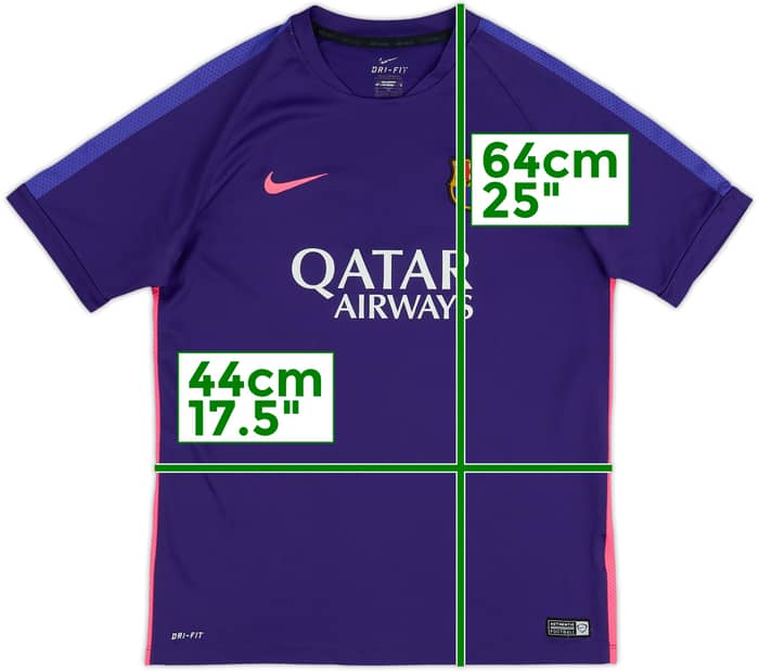 2014-15 Barcelona Nike Training Shirt - 7/10 - (XL.Boys)